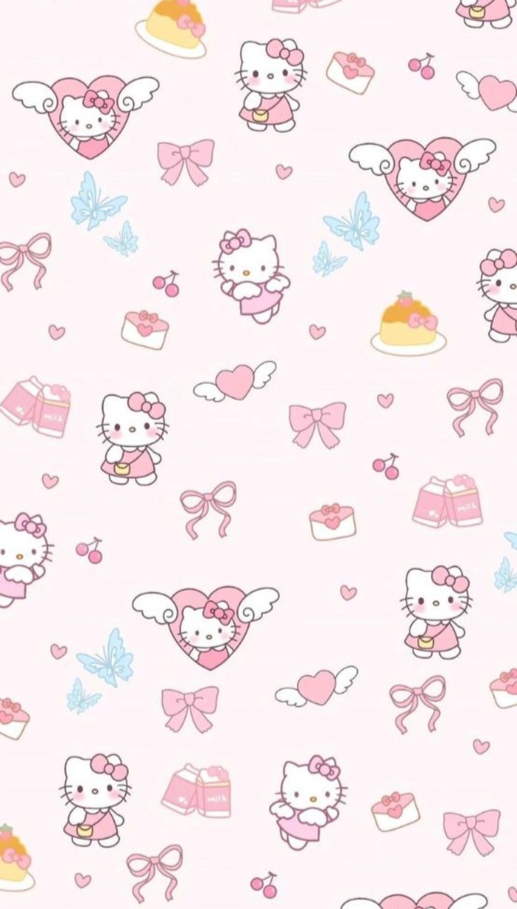 Hình nền Hello Kitty cho iphone