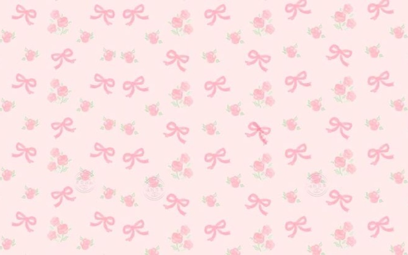 Hình nền màu hồng cute cho desktop