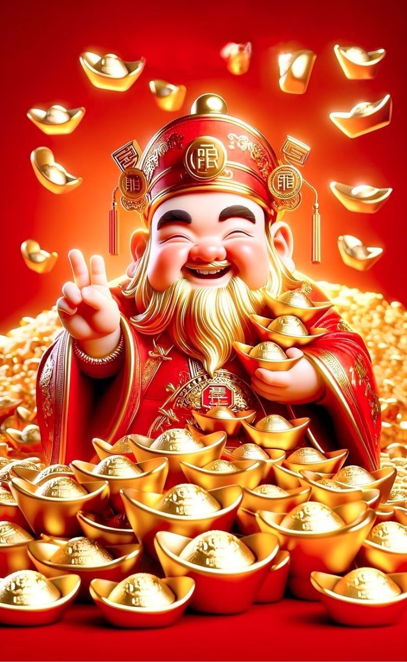 Hình nền Thần Tài cho điện thoại