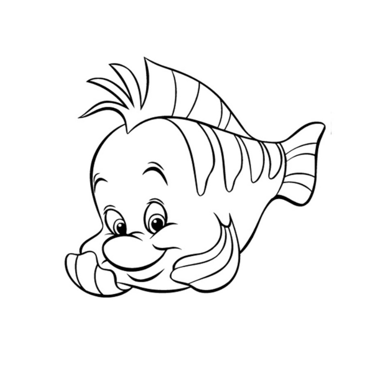 Tô màu con cá đẹp