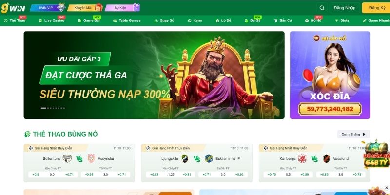 Quá trình hình thành và phát triển của 9win